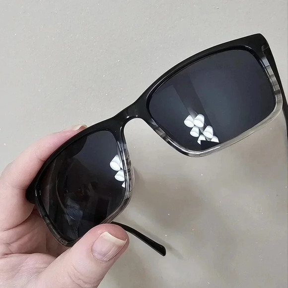 Ted Baker London Polarized Sunglasses Designer Blue Gray Black - Picture 3 of 9